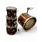 Used Premier 4 Piece XPK Walnut Shellpack Walnut Drum Kit