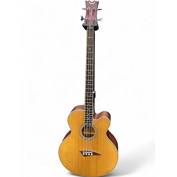 Used Dean EABC Natural Acoustic Bass Guitar