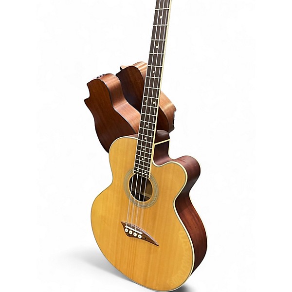 Used Dean EABC Natural Acoustic Bass Guitar