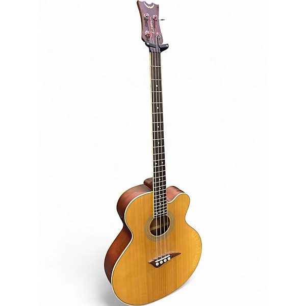 Used Dean EABC Natural Acoustic Bass Guitar