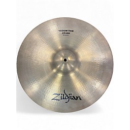 Used Zildjian 18in A Series Medium Thin Crash Cymbal