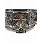 Used Ludwig 14X4.5 Supraphonic Snare Hammered Silver Drum
