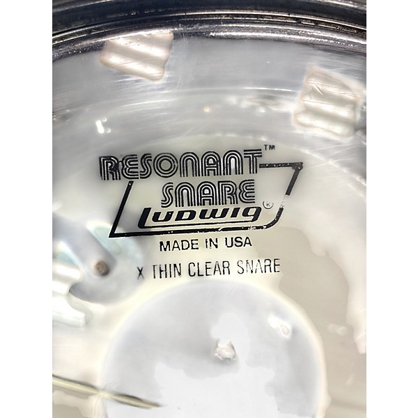 Used Ludwig 14X4.5 Supraphonic Snare Hammered Silver Drum