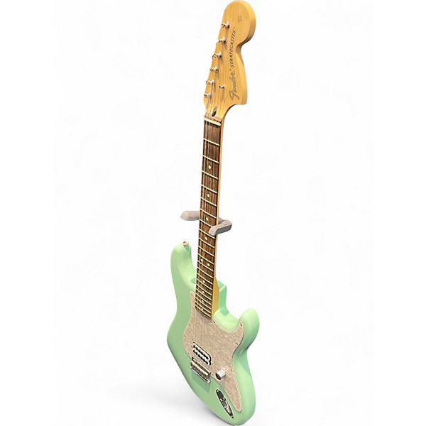 Used Fender Tom Delonge Signature Stratocaster Mint Green Solid Body Electric Guitar