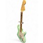 Used Fender Tom Delonge Signature Stratocaster Mint Green Solid Body Electric Guitar