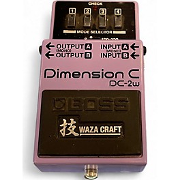 Used BOSS Dimension C DC-2W Effect Pedal