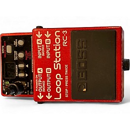 Used BOSS RC3 Loop Station Pedal
