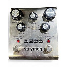 Used Strymon Deco Tape Saturation and Doubletracker Delay Effect Pedal