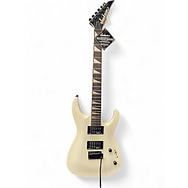 Used Jackson JS22 Dinky Alpine White Solid Body Electric Guitar