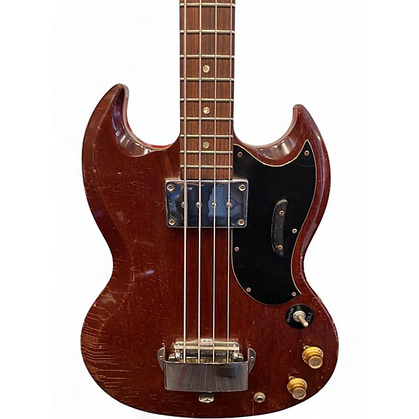 Vintage 1969 Gibson EBO Brown Electric Bass Guitar