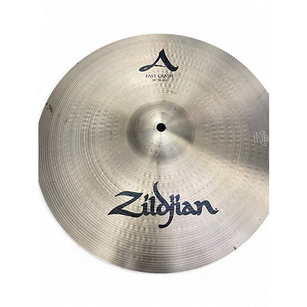 Used Zildjian 14in A Series Fast Crash Cymbal