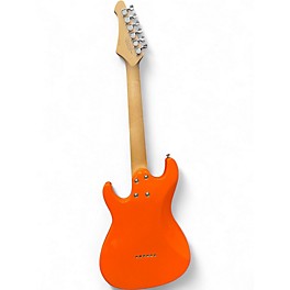 Used Mitchell TD100 Short Scale Orange Solid Body Electric Guitar
