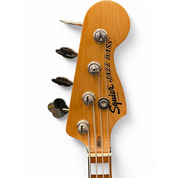 Used Squier Classic Vibe 1970S Jazz Bass Natural Electric Bass Guitar