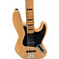 Used Squier Classic Vibe 1970S Jazz Bass Natural Electric Bass Guitar