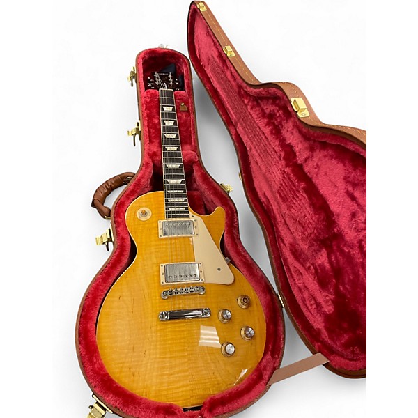 Used Gibson Les Paul Standard Lemonburst Solid Body Electric Guitar
