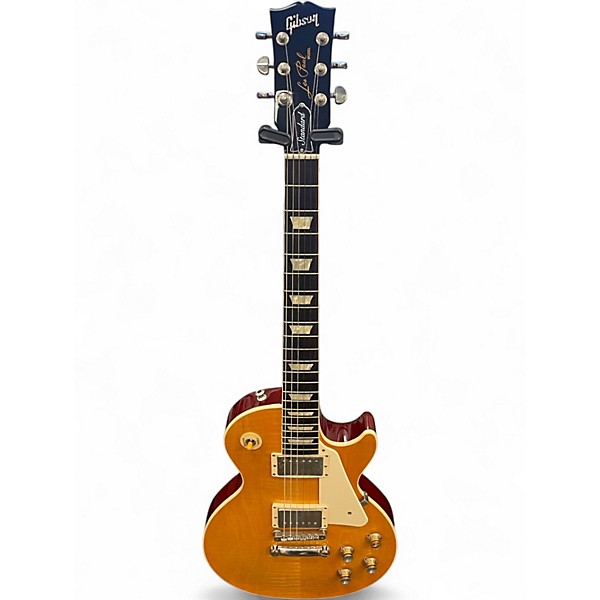 Used Gibson Les Paul Standard Lemonburst Solid Body Electric Guitar
