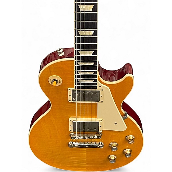 Used Gibson Les Paul Standard Lemonburst Solid Body Electric Guitar