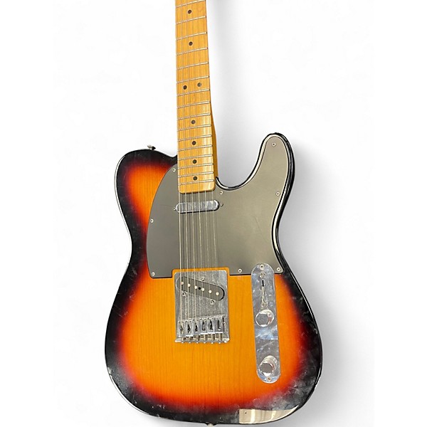 Used Fender Standard Telecaster 2 Tone Sunburst Solid Body Electric Guitar