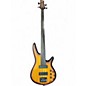 Used Ibanez SRF 700 Fretless brown burst flat Electric Bass Guitar thumbnail