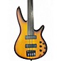 Used Ibanez SRF 700 Fretless brown burst flat Electric Bass Guitar