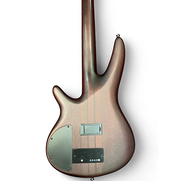 Used Ibanez SRF 700 Fretless brown burst flat Electric Bass Guitar