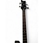 Used Dean Edge 1 4 String Transparent Amber Electric Bass Guitar