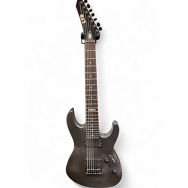 Used ESP LTD M107 Flat Black Solid Body Electric Guitar