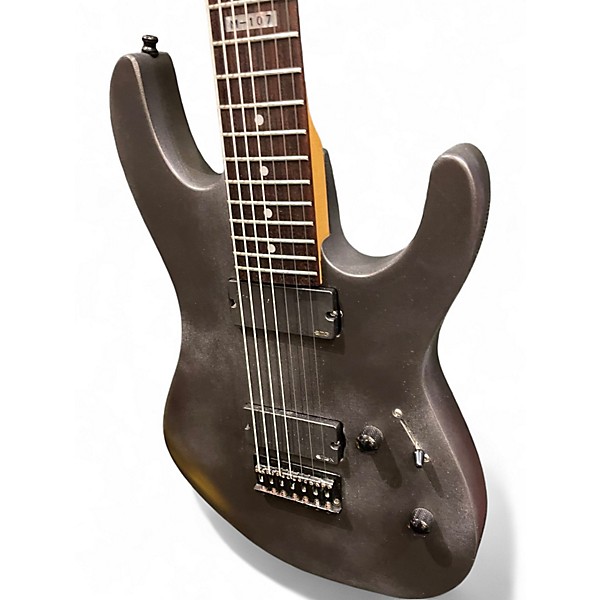 Used ESP LTD M107 Flat Black Solid Body Electric Guitar