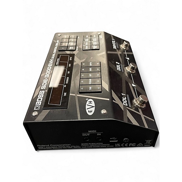 Used BOSS sde-3000 evh Effect Pedal