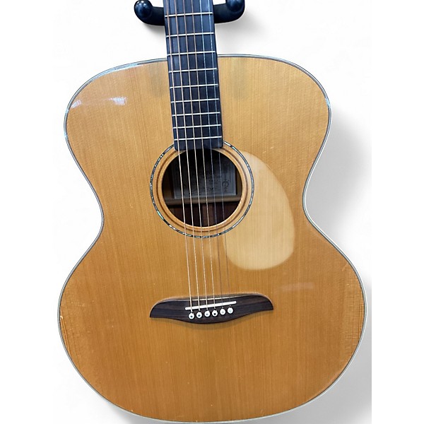 Vintage 1990s Alvarez YB-1 Natural Acoustic Guitar