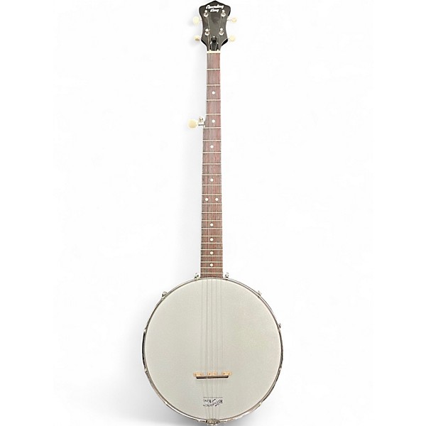 Used Recording King RKO-3S Open-Back Banjo Black Banjo