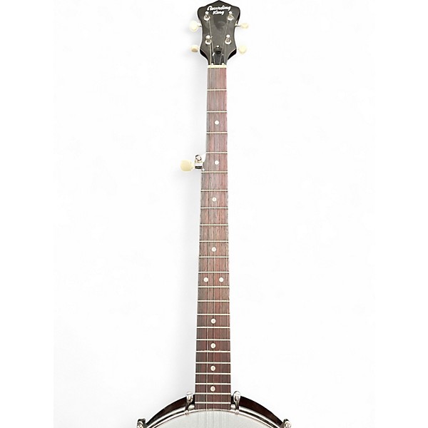 Used Recording King RKO-3S Open-Back Banjo Black Banjo