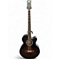 Used Mitchell T239BCE Brown Edge Burst Acoustic Bass Guitar thumbnail