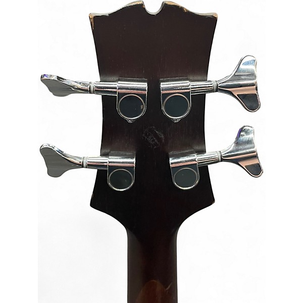 Used Mitchell T239BCE Brown Edge Burst Acoustic Bass Guitar