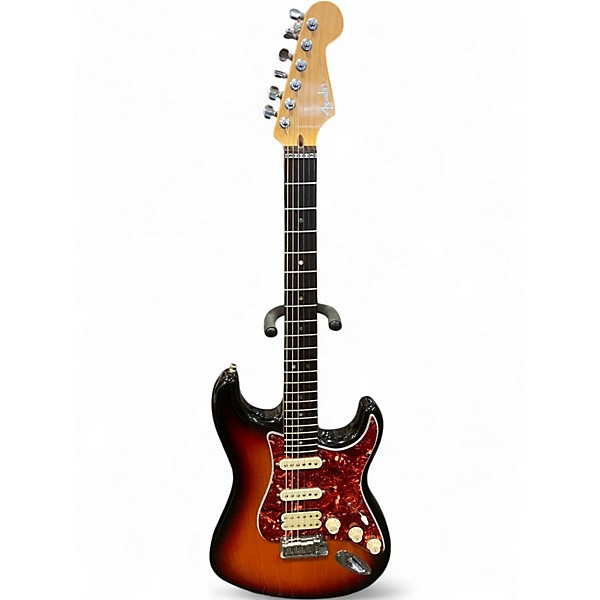 Used Fender American Deluxe Stratocaster Sunburst Solid Body