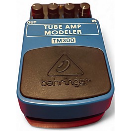 Used Behringer TM300 Tube Amp Modeler Effect Pedal