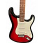 Used 2000s Starcaster by Fender Stratocaster Crimson Burst Solid Body Electric Guitar