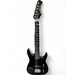 Used 1990s Synsonics TERMINATOR Black Solid Body Electric Guitar