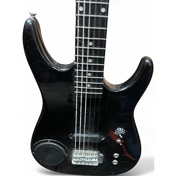 Used 1990s Synsonics TERMINATOR Black Solid Body Electric Guitar