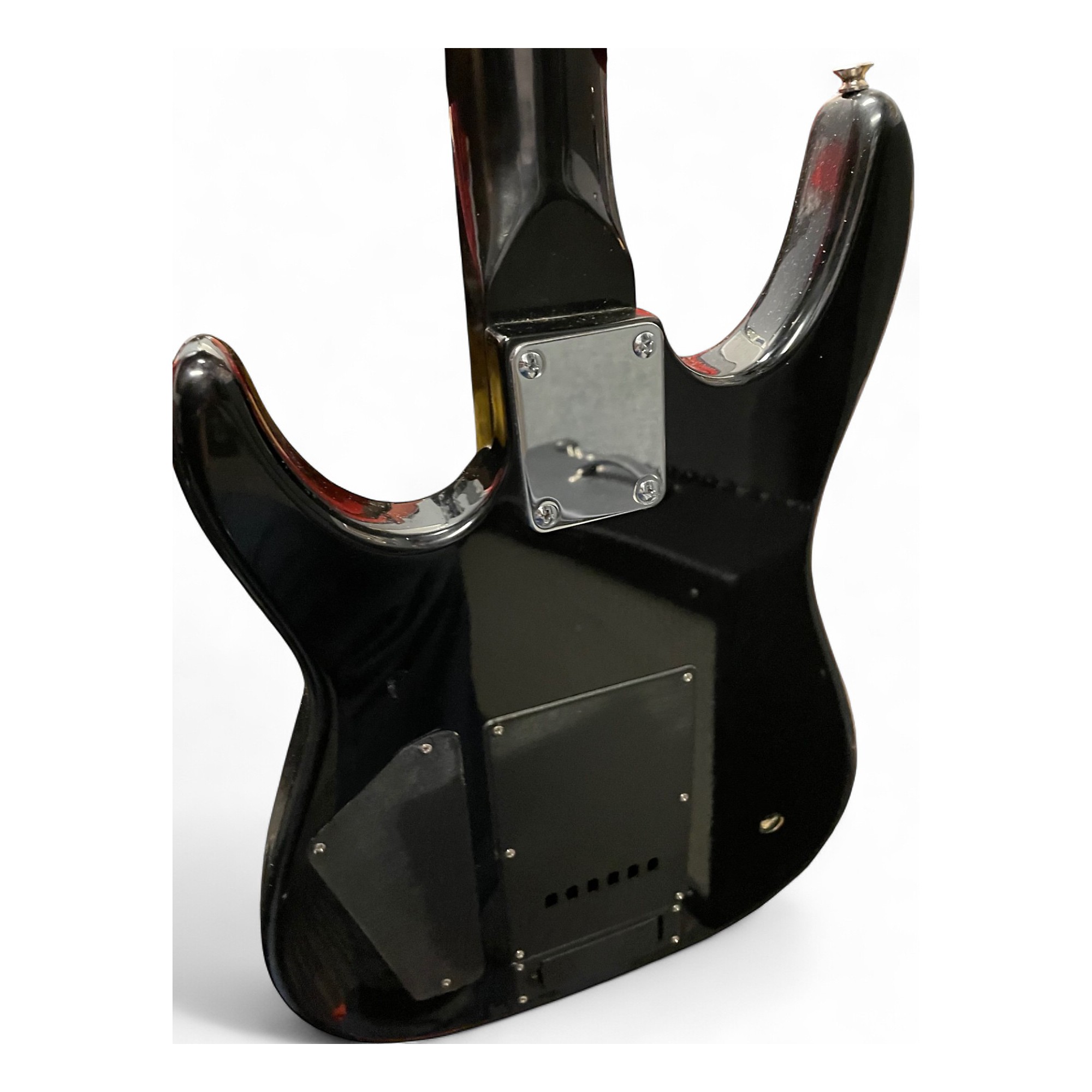 Used 1990s Synsonics TERMINATOR Black Solid Body Electric