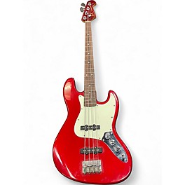 Used SX TRADITIONAL SERIES Candy Apple Red Electric Bass Guitar