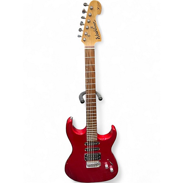 Used Washburn X series Double Cutaway Metallic Red Solid