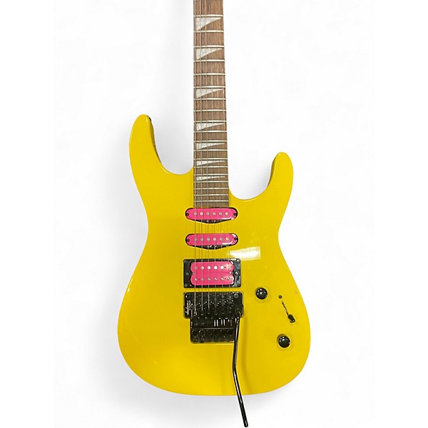 Used Jackson DK3XR Yellow Solid Body Electric Guitar