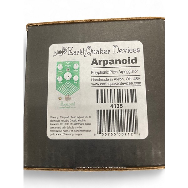 Used EarthQuaker Devices Arpanoid Polyphonic Pitch Arpeggiator Effect Pedal