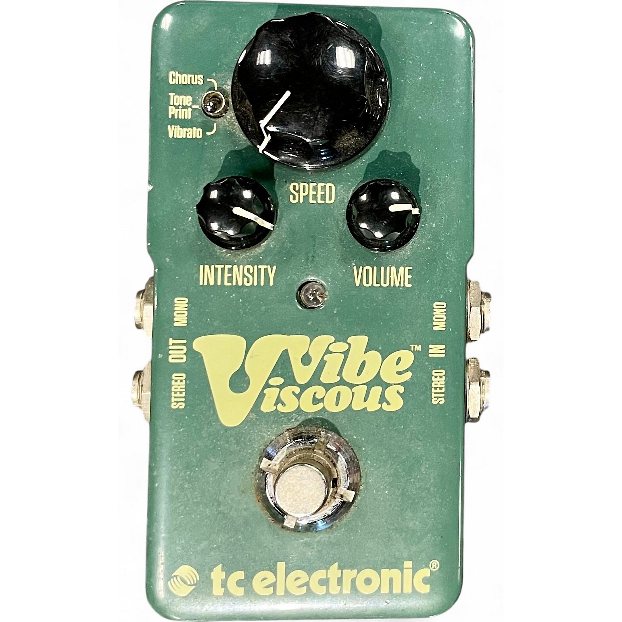 Used TC Electronic Viscous Vibe Univibe Effect Pedal