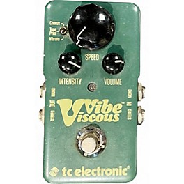 Used TC Electronic Viscous Vibe Univibe Effect Pedal