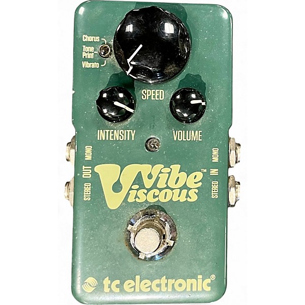 Used TC Electronic Viscous Vibe Univibe Effect Pedal