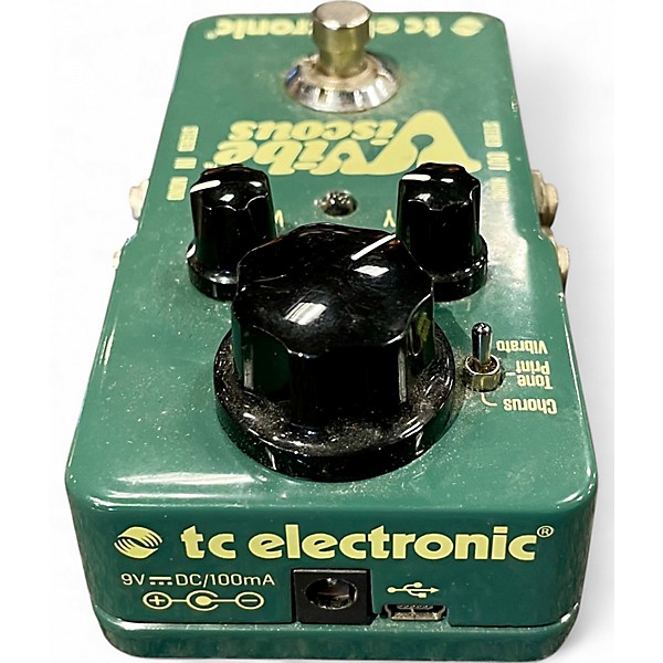 Used TC Electronic Viscous Vibe Univibe Effect Pedal