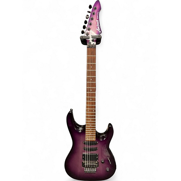 Used Aria Pro II Magna series Trans Purple Solid Body