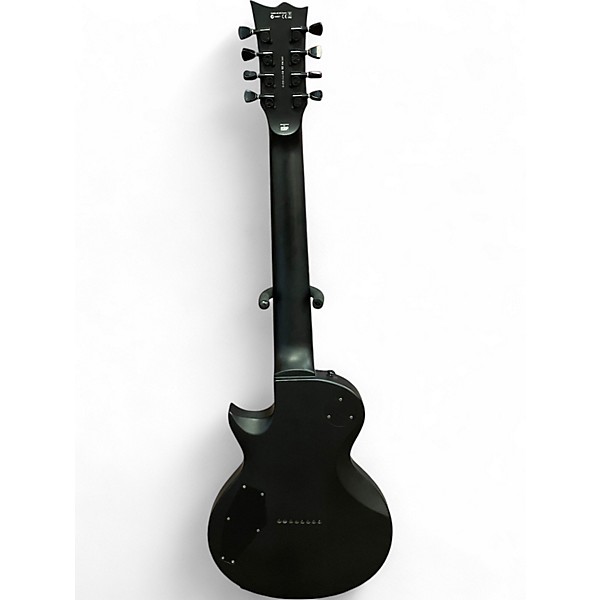 Used ESP ltd EC258 Black Solid Body Electric Guitar Black